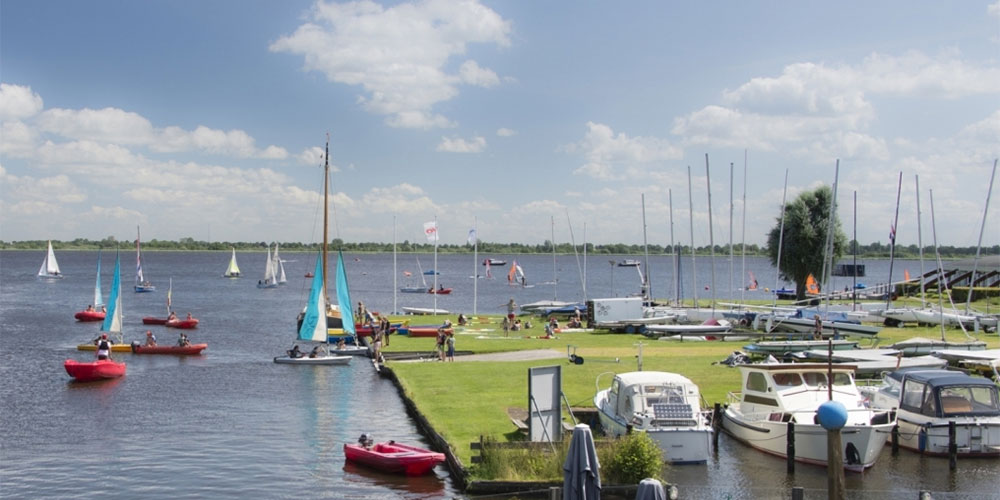 Watersport op het Zuidlaardermeer