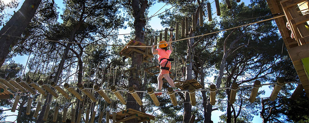 Adventure park op camping Bi Village