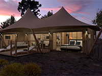 Neufchâteau Glampingtent 4GT