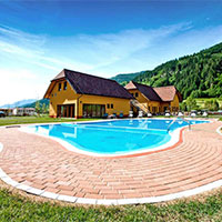 Camping Bella Austria in regio Steiermark, Oostenrijk