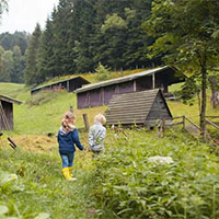 Camping BoerenBed Hilserhof in regio Baden-Württemberg / Zwarte Woud, Duitsland