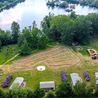 Camping Boerenbed La Ferme de Fontenille in regio Picardie, Frankrijk