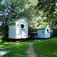 Camping De Vreemde Vogel in regio Zuid-Holland, Nederland