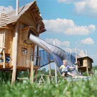 Camping Krieghuusbelten in regio Overijssel, Nederland