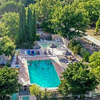 Camping l'Avelanède in regio Provence-Alpes-Côte d'Azur, Frankrijk