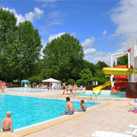 Camping l'Echo du Malpas in regio Limousin, Frankrijk