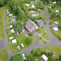 Camping La Chauderie in regio Auvergne, Frankrijk