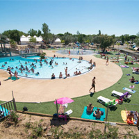 Camping La Côte des Roses in regio Languedoc-Roussillon, Frankrijk