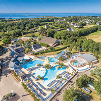 Camping Les Deux Fontaines in regio Bretagne, Frankrijk