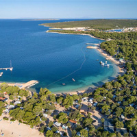 Camping Simuni in regio Dalmatië, Kroatië