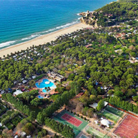 Camping Tamarit Beach Resort in regio Cataluña, Spanje