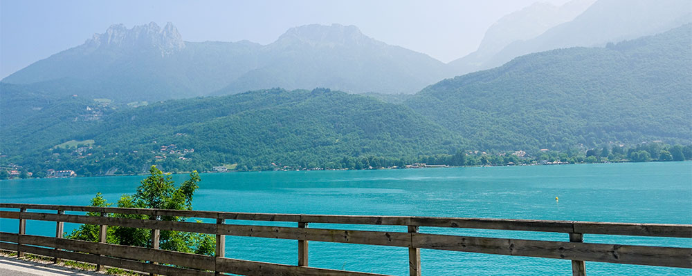 Het meer van Annecy Het meer van Annecy