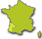 Saint Girons ligt in regio Aquitaine / Les Landes